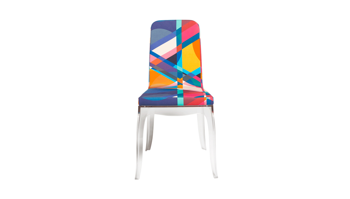 QEEBOOB.B. CHAIR TRIANGULAR BLACK椅子