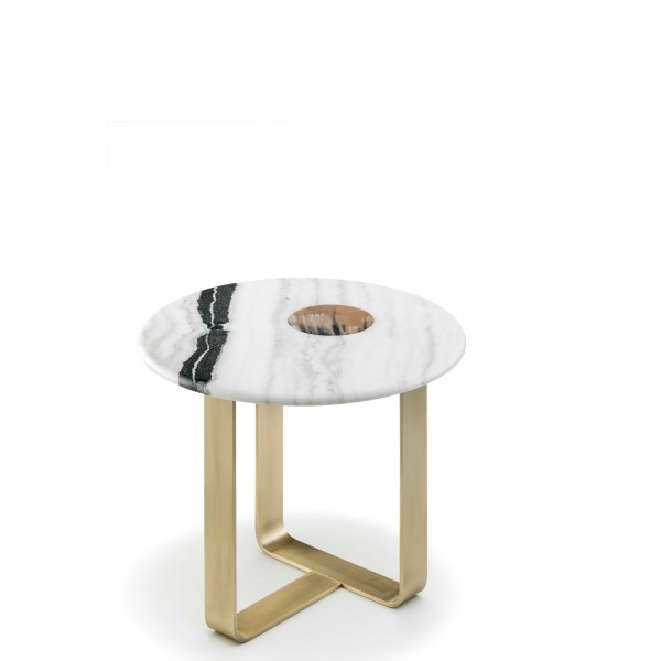 ARCAHORNAPOLLO Side Table  7010BRSV - 7010BUSV边几