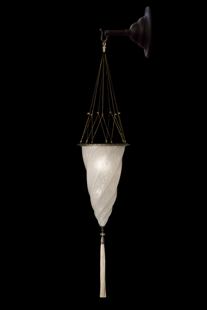 Venetia studiumvCesendello white classic glass wall lamp 壁灯
