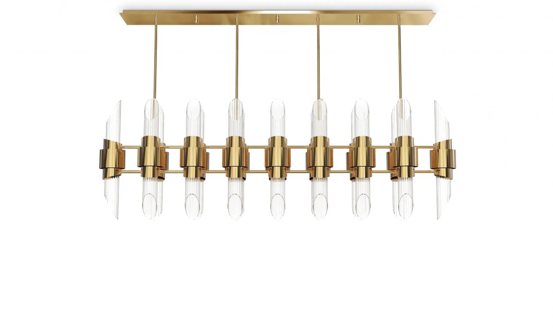 LUXXUTYCHO RECTANGULAR SUSPENSION吊灯