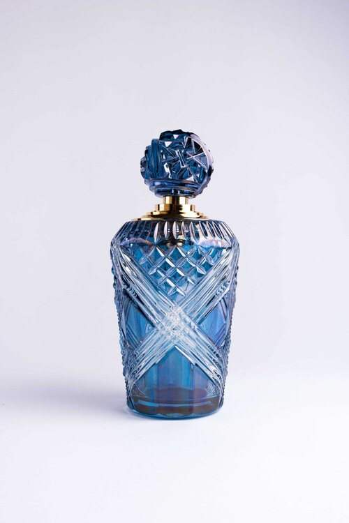 Tosco TicciatiThe Prism 水晶香水瓶 蓝色
